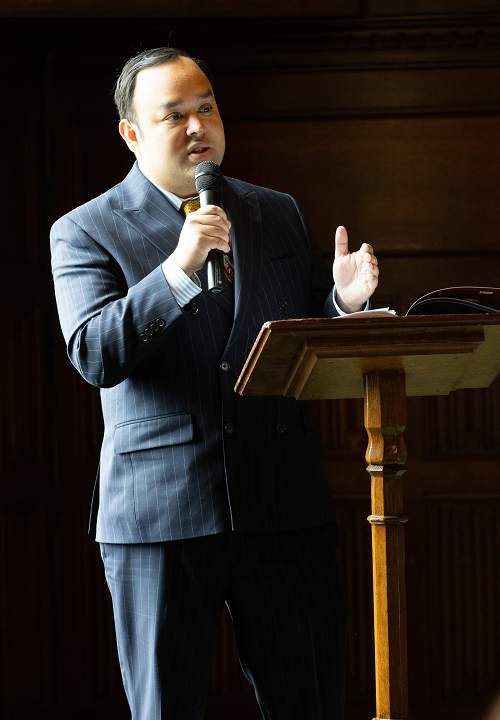 Michael Maduell speaking at the House of Commons